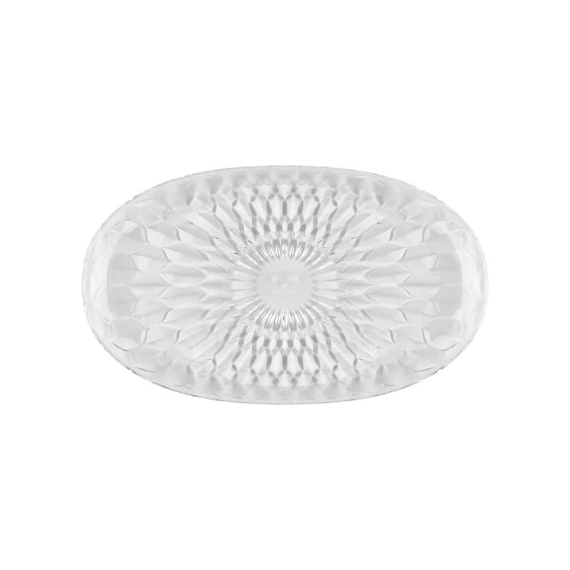 guzzini guzzini vassoio ovale grande vanity bio based 45 x 265 cm trasparente ean 8008392395775