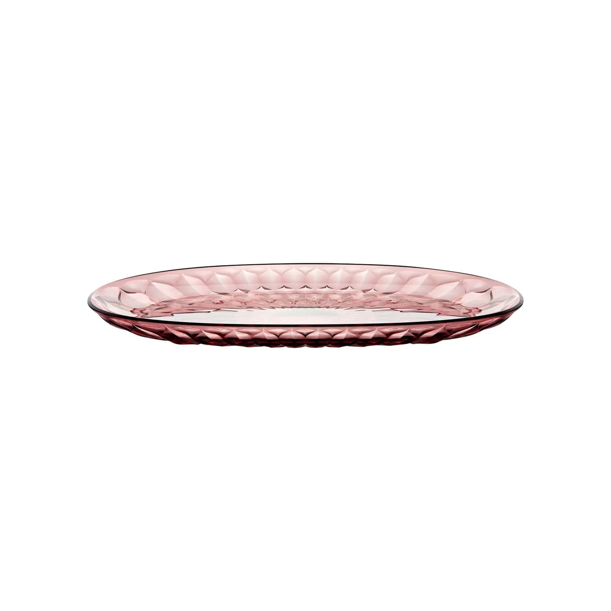 GUZZINI Round Oval Tray Vanity Bio-Based D 36 Cm Mauve