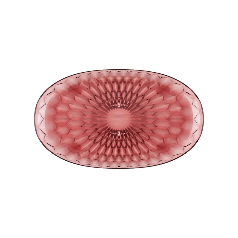 GUZZINI Round Oval Tray Vanity Bio-Based D 36 Cm Mauve