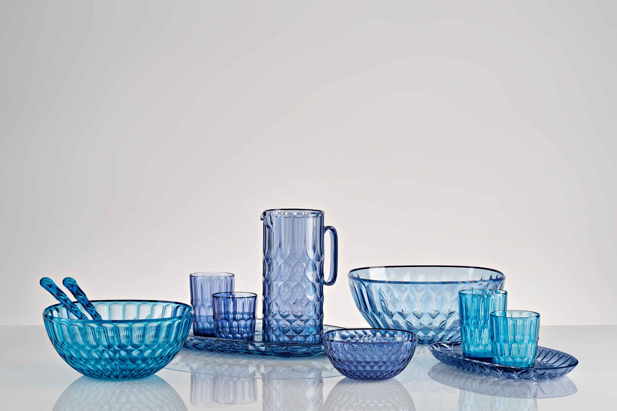 guzzini guzzini bicchiere basso decoro 2 vanity bio based azzurro mare ean 8008392396352