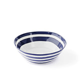 GUZZINI Riviera Melamine Bowl D 30 Cm White Blue
