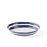 GUZZINI Riviera Melamine Roaster 32 x 23.5 cm White Blue