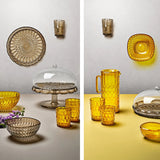 guzzini guzzini portabicchieri vanity bio based 12 x 103 cm h 1830 cm giallo zafferano ean 8008392400905