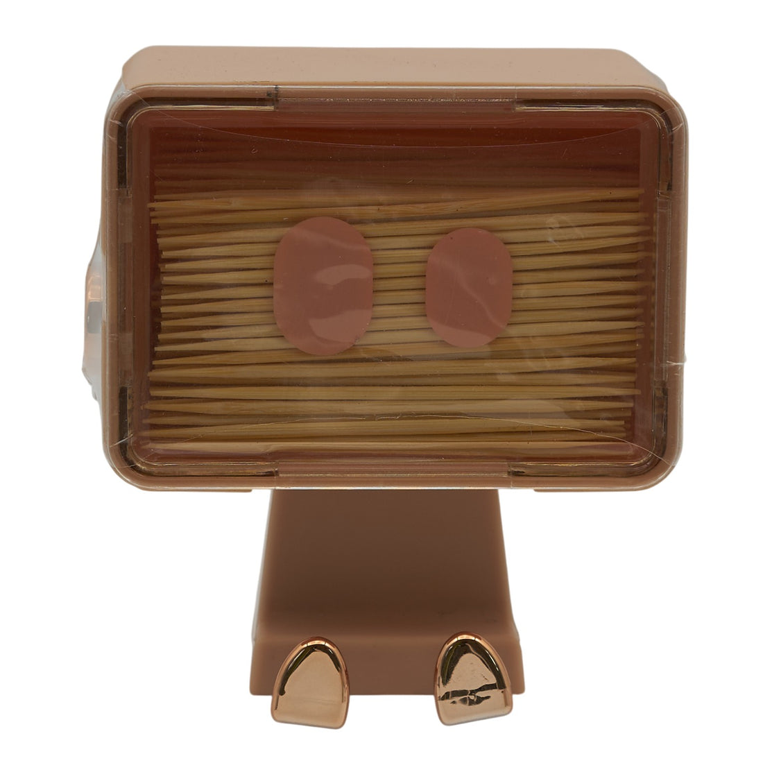 The Arcolaio Pink Robot Toothpick Holder Original Table Accessory