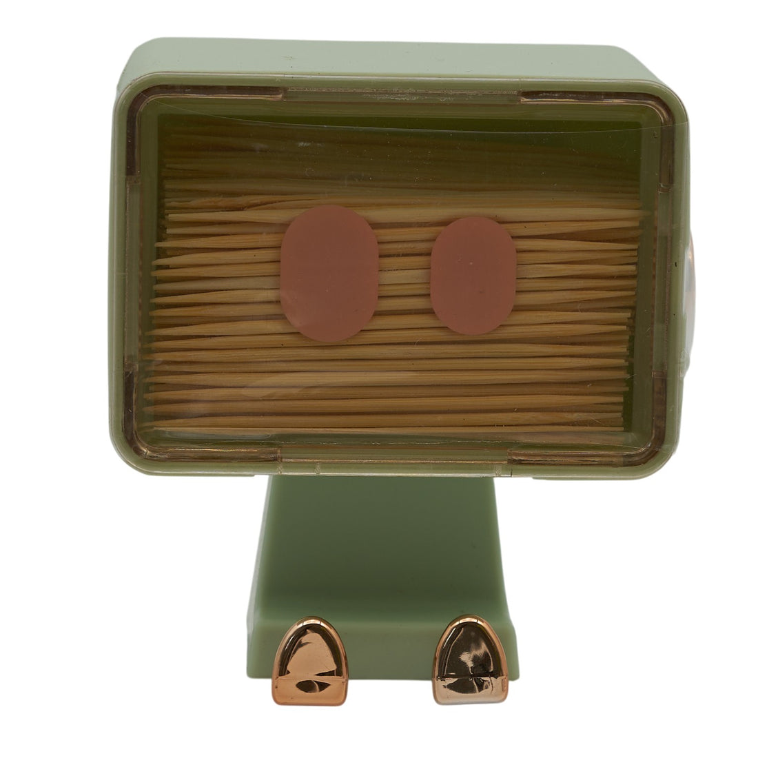 The Green Robot Toothpick Holder - Original Table Accessory
