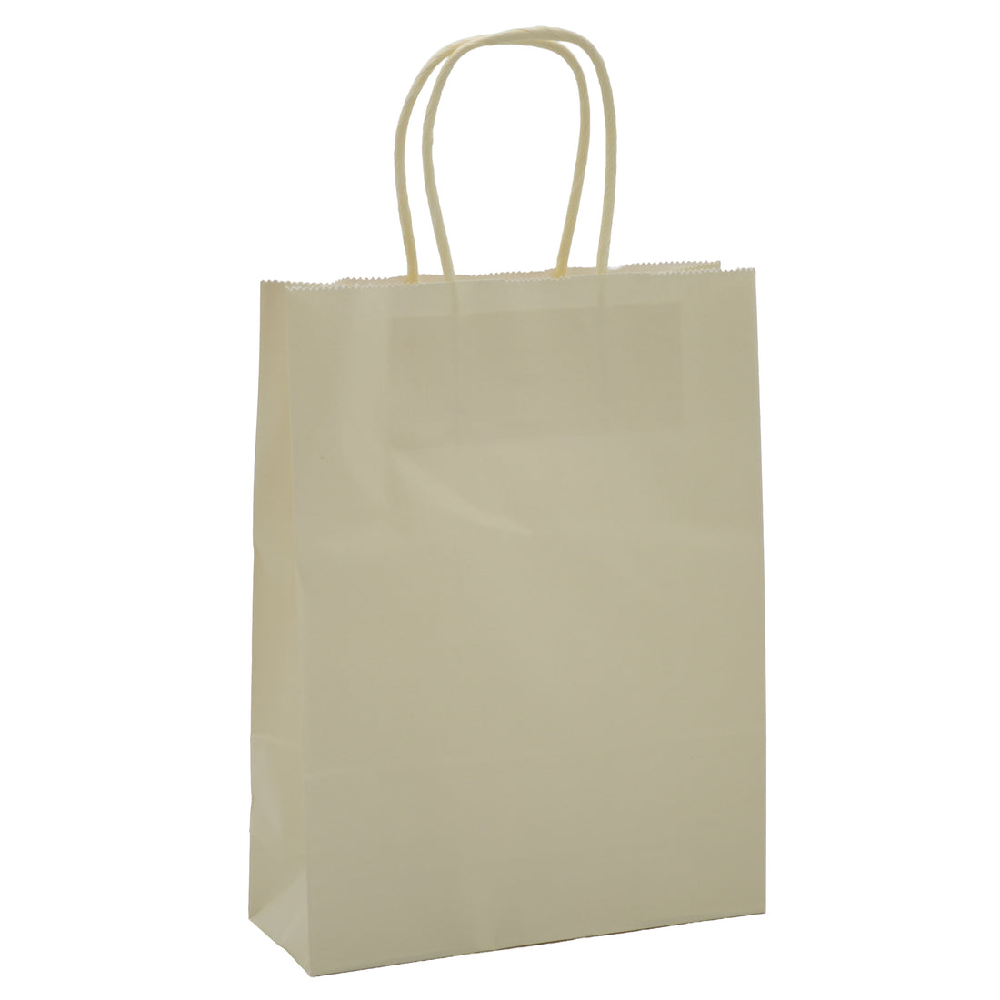 L'Arcolaio Cream Kraft Shopper Bag Christmas Gifts 18x7x24 cm Pack of 10 pcs