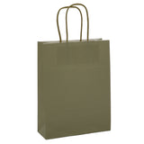 L'Arcolaio Green Kraft Shopper Gift Bags 18x7x24 cm Pack of 10
