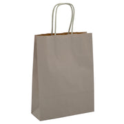 L'Arcolaio Kraft Shopper Dove Grey Gift Bags 18x7x24 cm Pack of 10
