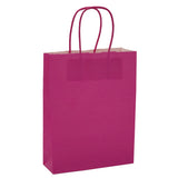 L'Arcolaio Fuxia Kraft Shopper Christmas Gifts 22x10x29 Box 10 Pcs