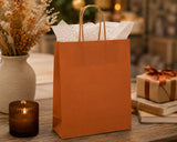 L'Arcolaio Shopper Kraft Rust Christmas Gifts 36X12X41 Cm Box of 10 Pcs