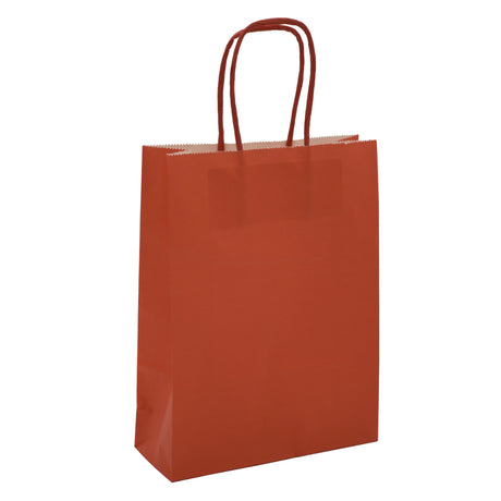 L'Arcolaio Kraft Shopper Bag Red Christmas Gifts 45x15x50 Cm Box of 10 Pcs