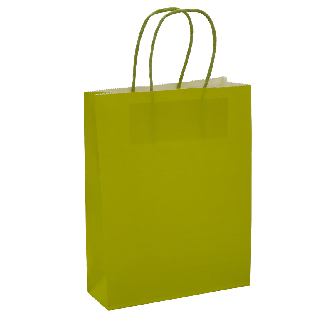 L'Arcolaio Kraft Lime Shopper Gift Bags 45x15x50 cm Box of 10 Pieces