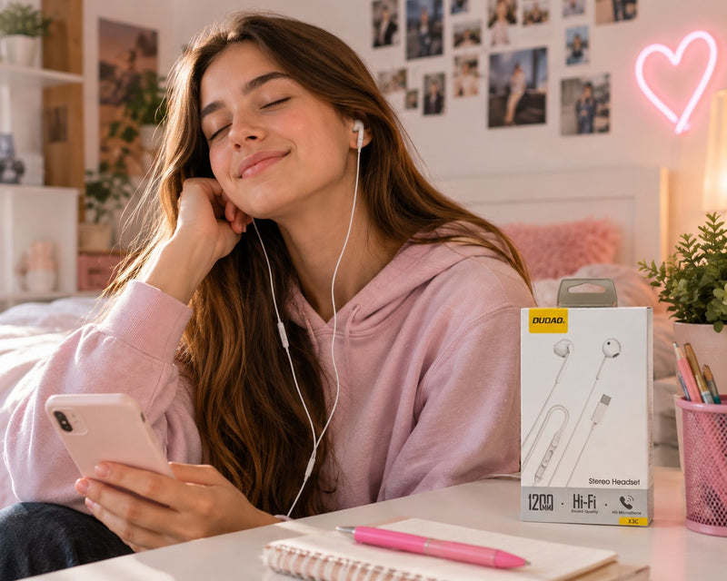 L'Arcolaio WIRED EARPHONES X3C+ TYPE-C IN-EAR WHITE