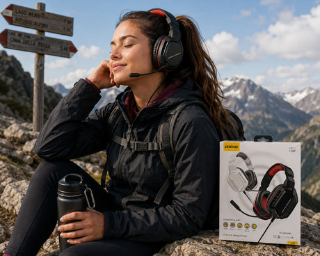 L'Arcolaio CUFFIE GAMING X30 JACK 3.5MM ROSSO