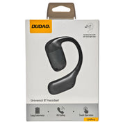 The Bluetooth Mono Headset with Headband, Touch Control, HD Microphone, 360° Rotation, Long Battery Life, Black