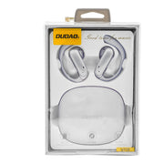 L'Arcolaio TWS Wireless Bluetooth Earbuds with Sport Hooks, Touch Control, Hi-Fi Audio, Charging Case, White