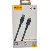 Arcolaio USB-C to Lightning Cable 30W Fast Charging and Data Transfer 1m Black