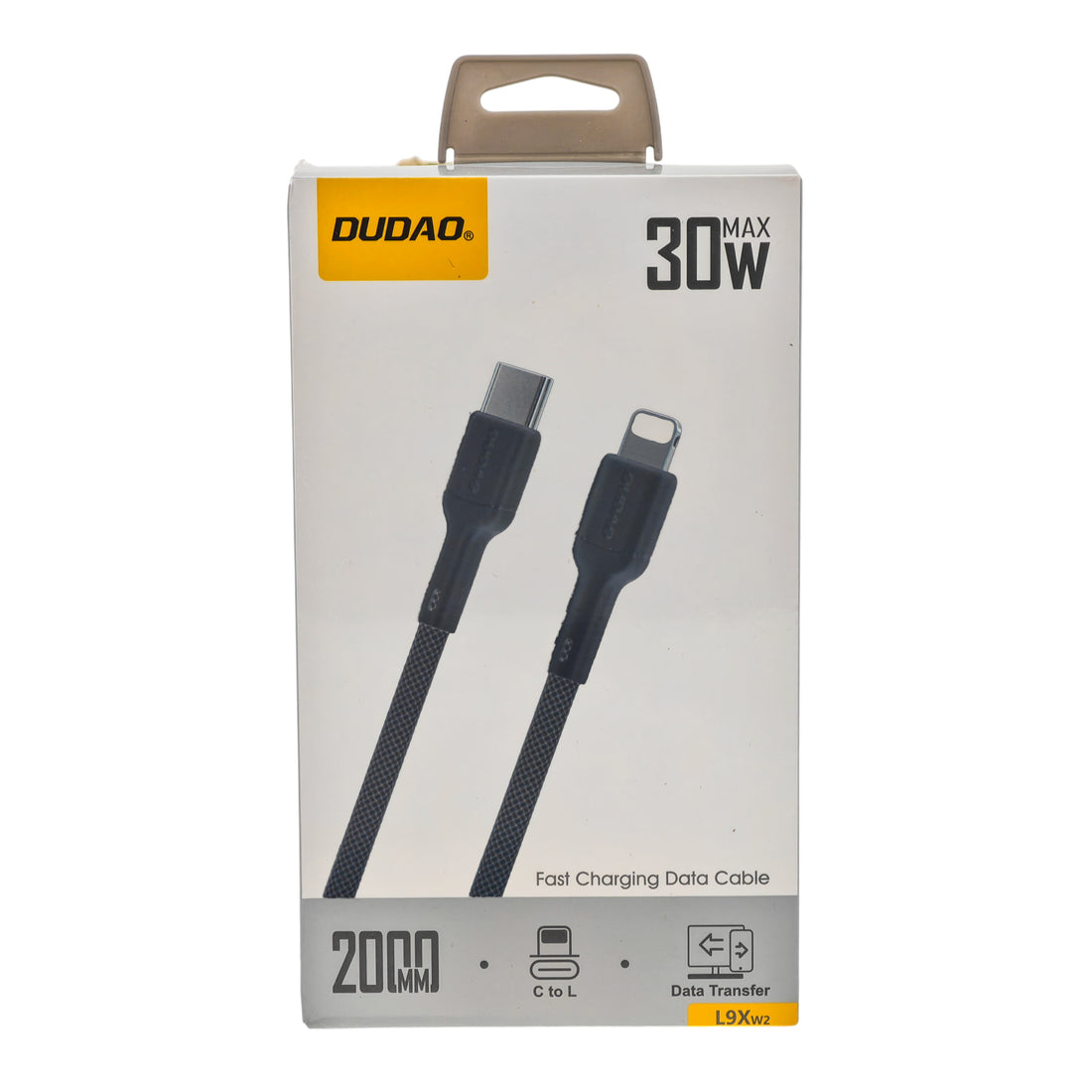 The Arcolaio USB-C to Lightning Cable 30W Fast Charging and Data Transfer 2 m Black
