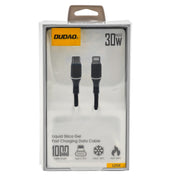 L'Arcolaio USB-C to Lightning 30W Liquid Silica Gel Fast Charging 1m Black
