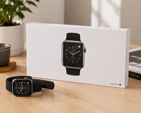 L'Arcolaio Smartwatch Bluetooth con Display Touch HD, Cinturino in Silicone Nero, Monitoraggio Salute, Notifiche e Modalità Sportive
