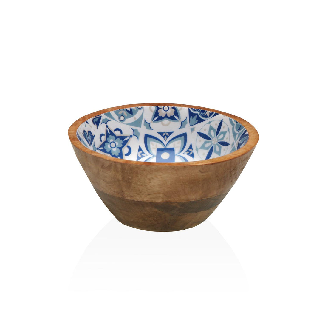 Pour Azurite Enameled Bowl