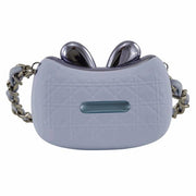 L'Arcolaio Small Handbag with Handle and Wireless Earbuds Grey 8.5x3.5x3.6 cm