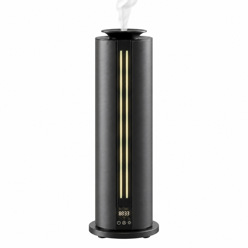 DESSENZE High-Pressure Fragrance Diffuser Tower Light Anthracite Grey – Red Berries Room Diffuser