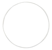 Wicker Box Metal Ring D 40 Cm White