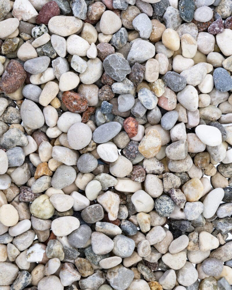 The Spinning Wheel Stones Pebbles Millefiori 10 / 16 Mm 20 ​​Kg