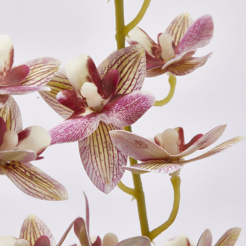 EDG Enzo De Gasperi Orchid Oncidium Mini Branch X3 Artificial Ass. H 90 Cm Multicolor 1 Pc