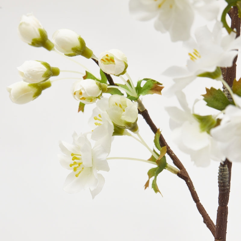 edg enzo de gasperi ramo sakura fiori di ciliegio artificiale h 92 cm white ean 8059824453334