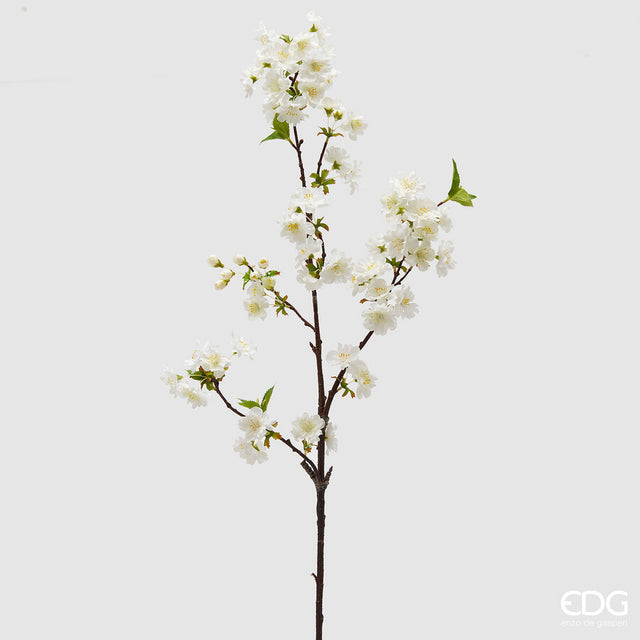 edg enzo de gasperi ramo sakura fiori di ciliegio artificiale h 92 cm white ean 8059824453334