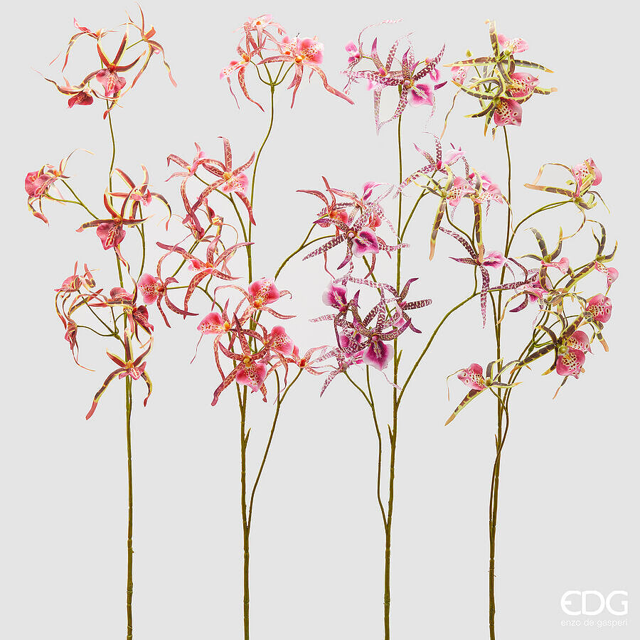 edg enzo de gasperi ramo orchidea caladenia artificiale h 110 cm ass pink mix 1 pz ean 8059824500854