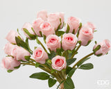 edg enzo de gasperi edg enzo de gasperi mazzo rosa 18 pz con foglie ass h 40 cm bouquet pink1 pz ean 8059824531209