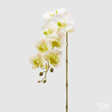 edg enzo de gasperi edg enzo de gasperi orchidea phalaenopsis olis ramo 3d x7 artificiale h 85 cm white yellow ean 8056372972744