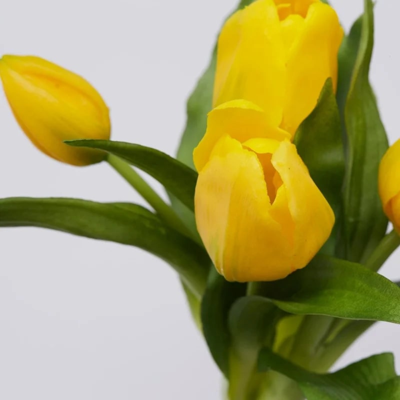 edg enzo de gasperi edg enzo de gasperi bouquet 5 tulipani olis ass h 28 cm yellow orange 1 pz ean 8059824237200