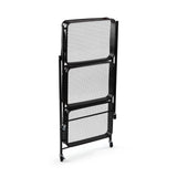 Versa Black Metal Folding Cart