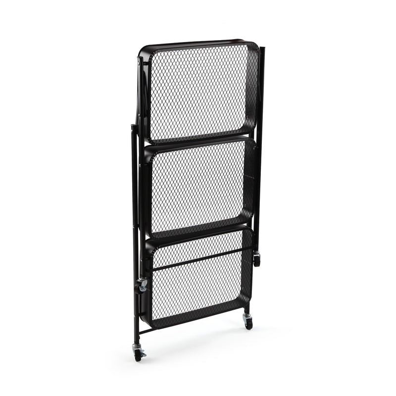 Versa Black Metal Folding Cart