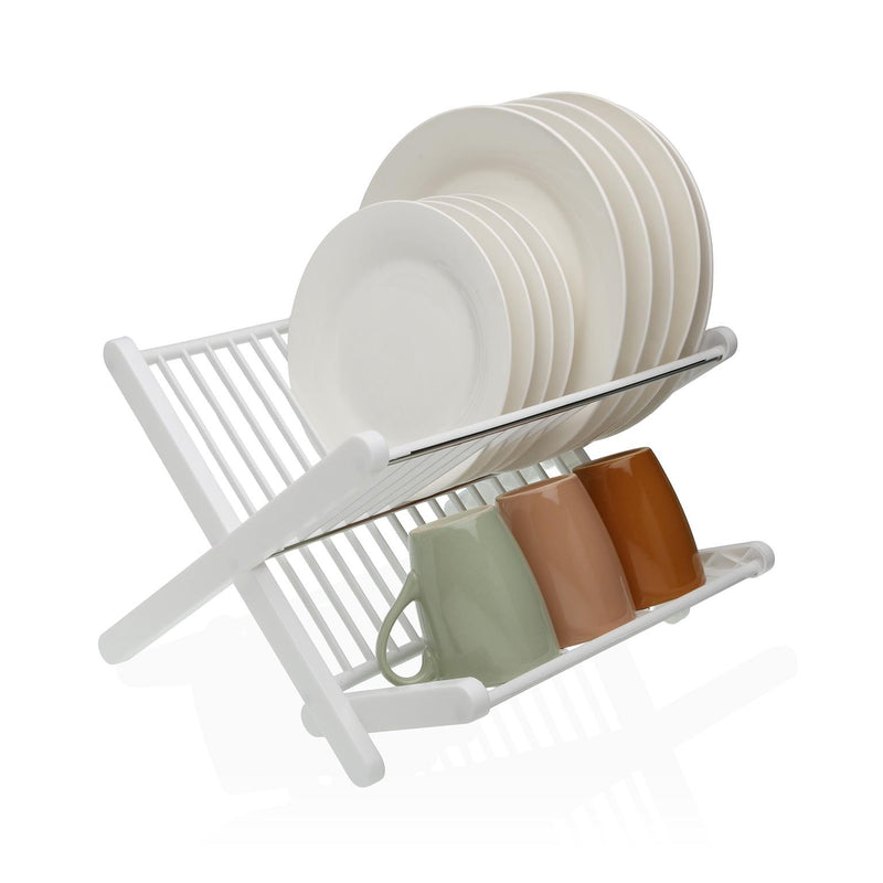 Versa Foldable Dish Drainer White