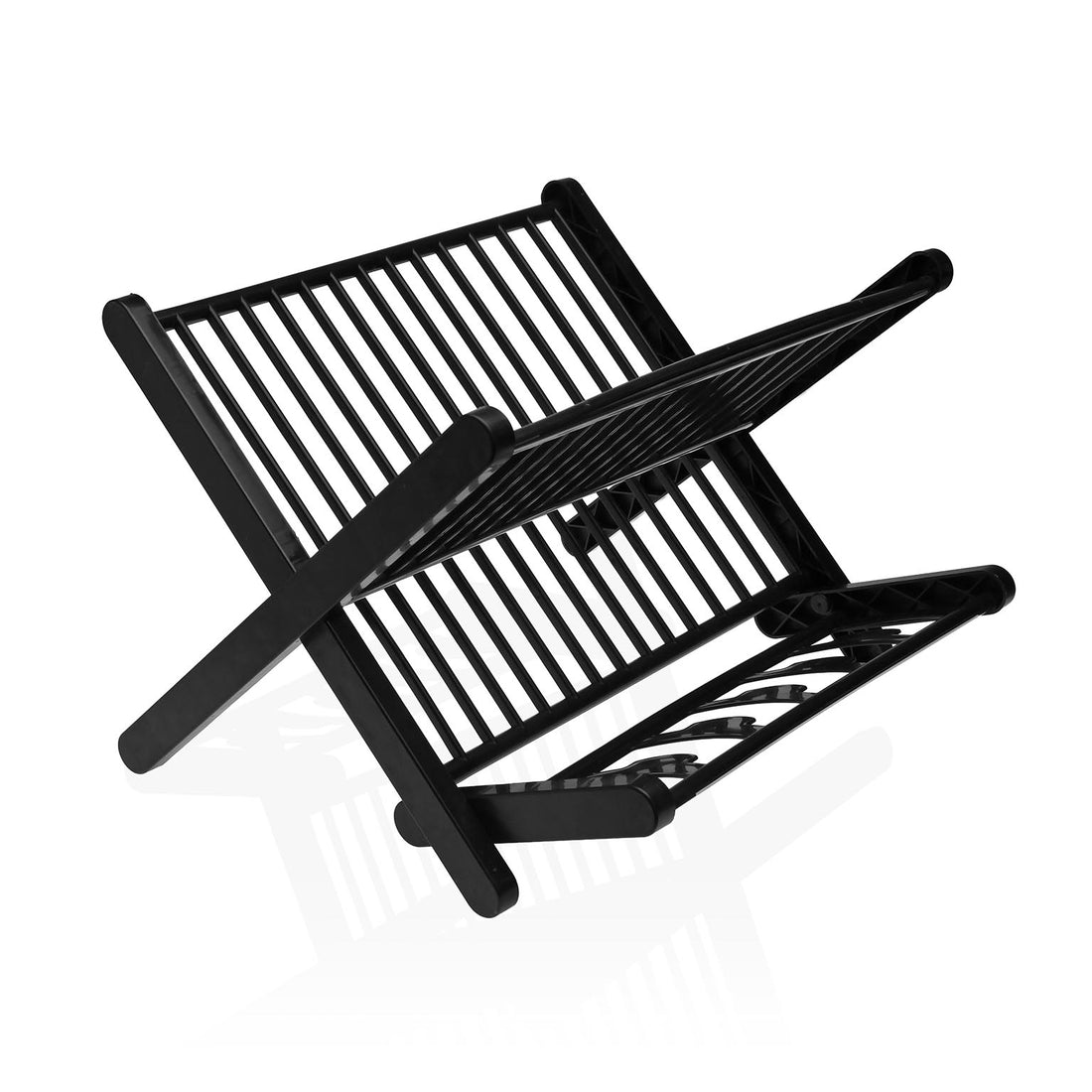 Versa Foldable Dish Drainer Black