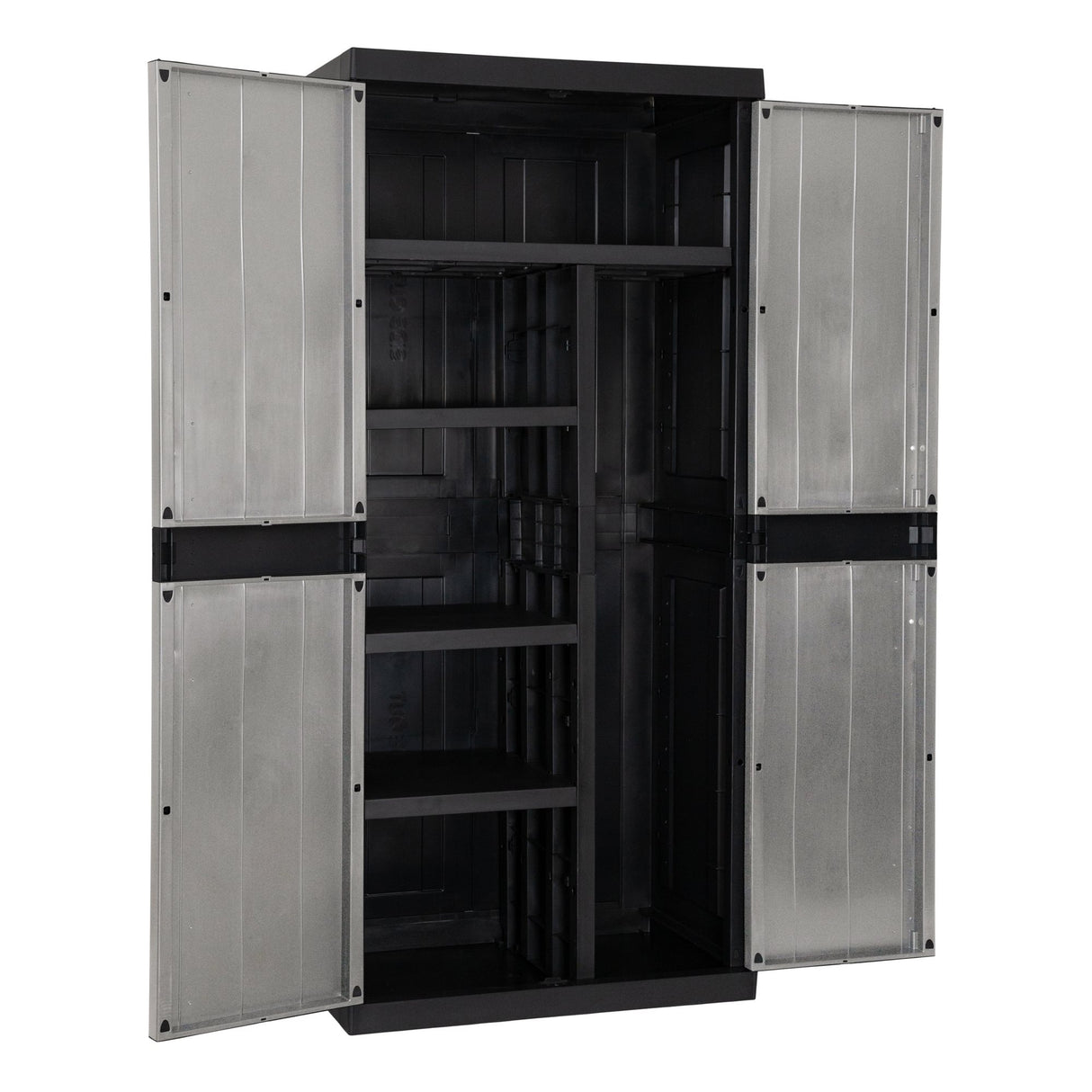 Toomax 2-Door Garage Mega Utility Cabinet - Tool Storage Cabinet with 4 Adjustable Shelves