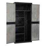 Toomax 2-Door Garage Mega Utility Cabinet - Tool Storage Cabinet with 4 Adjustable Shelves
