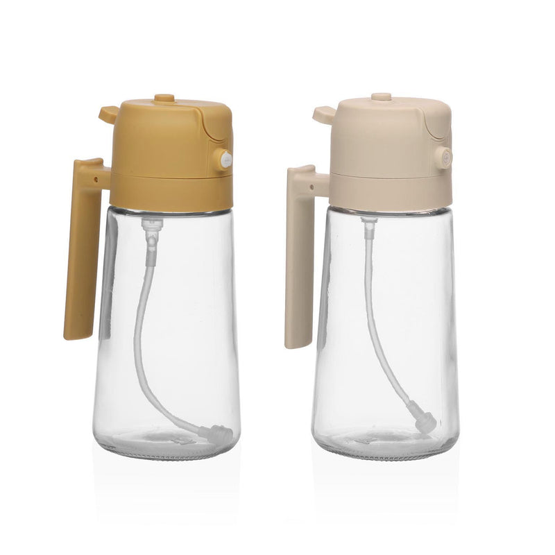 Pour Oil Spray Dispenser 450ml Cream