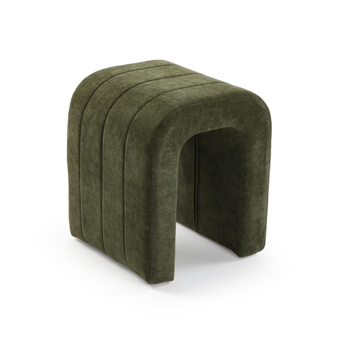 Versa Padded Stool Green