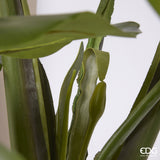 edg enzo de gasperi edg enzo de gasperi alocasia con vaso artificiale h 210 cm green ean 8059824423764