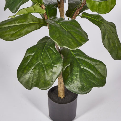 edg enzo de gasperi edg enzo de gasperi ficus lyrata con vaso artificiale h 92 cm green ean 8056372979538