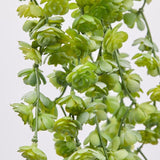 EDG Enzo De Gasperi Echeveria Olis Hanging Bush H 44 Cm Artificial Light Green Plant