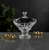 RCR Cristalleria Italiana Oasis - Candy Box with Foot and Lid H 180 mm