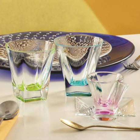 Fusion Set of 6 Colored Liqueur Glasses