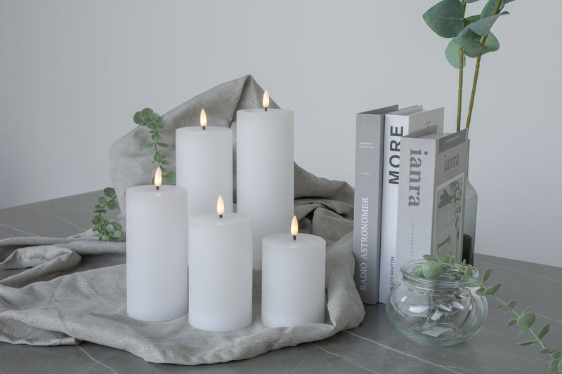 Bonturi Casa LED WAX CANDLE White 7.5x10 Cm TOUCH